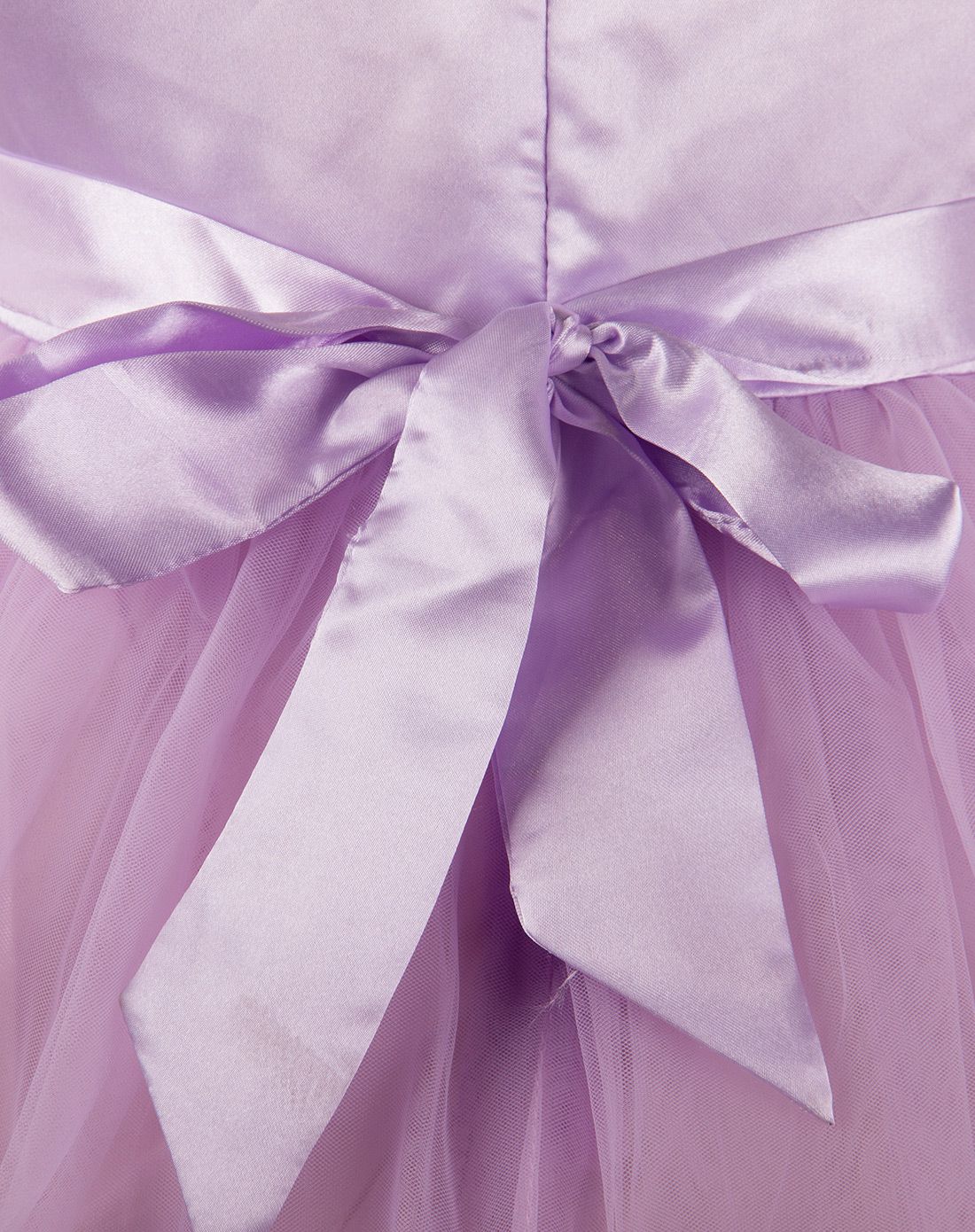 女童短袖紫色纱裙