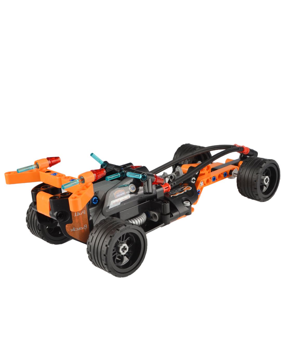 双鹰回力积木f1赛车