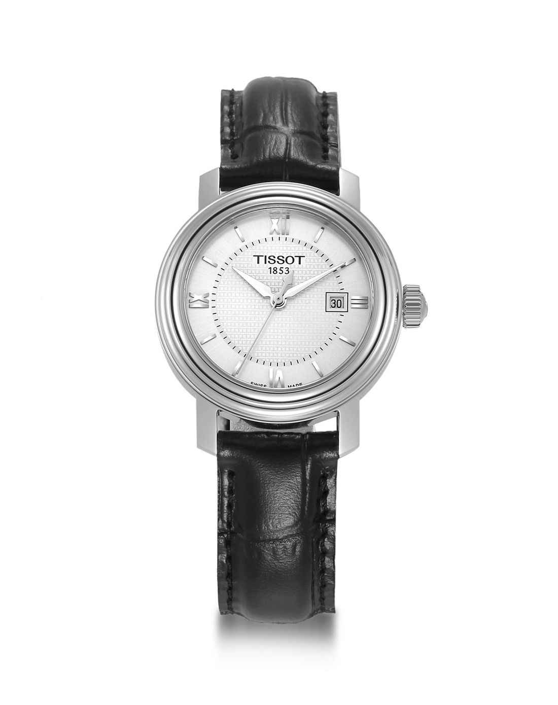 天梭tissot 港湾系列白色石英女表t097.010.16.038.00