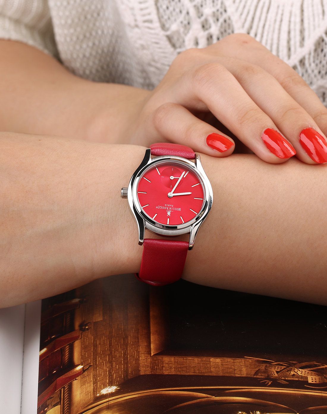 红磨坊moulin rouge手表专场 红磨坊moulin rouge 简约时尚优质皮带