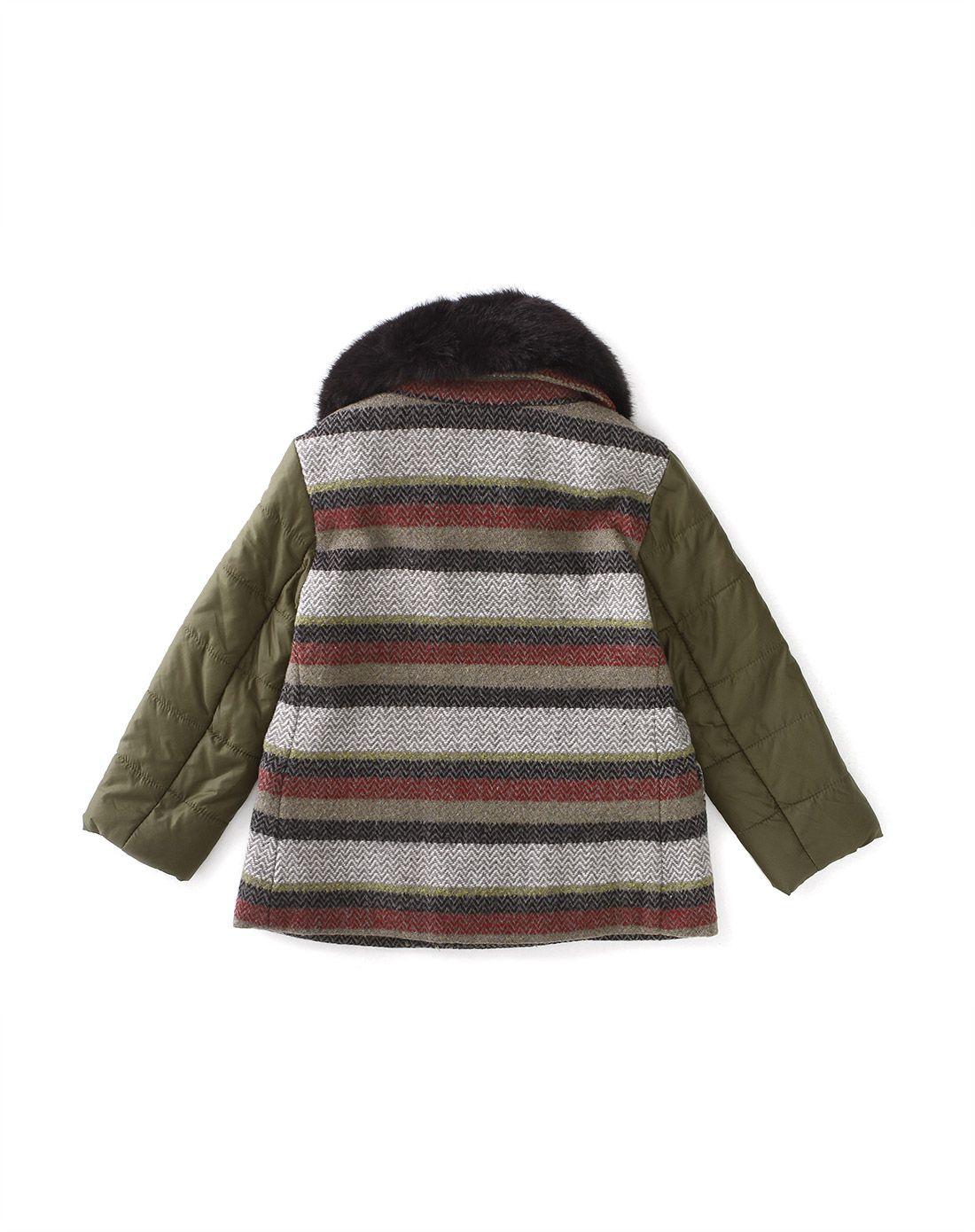 男铺棉外套啡色(4-16)