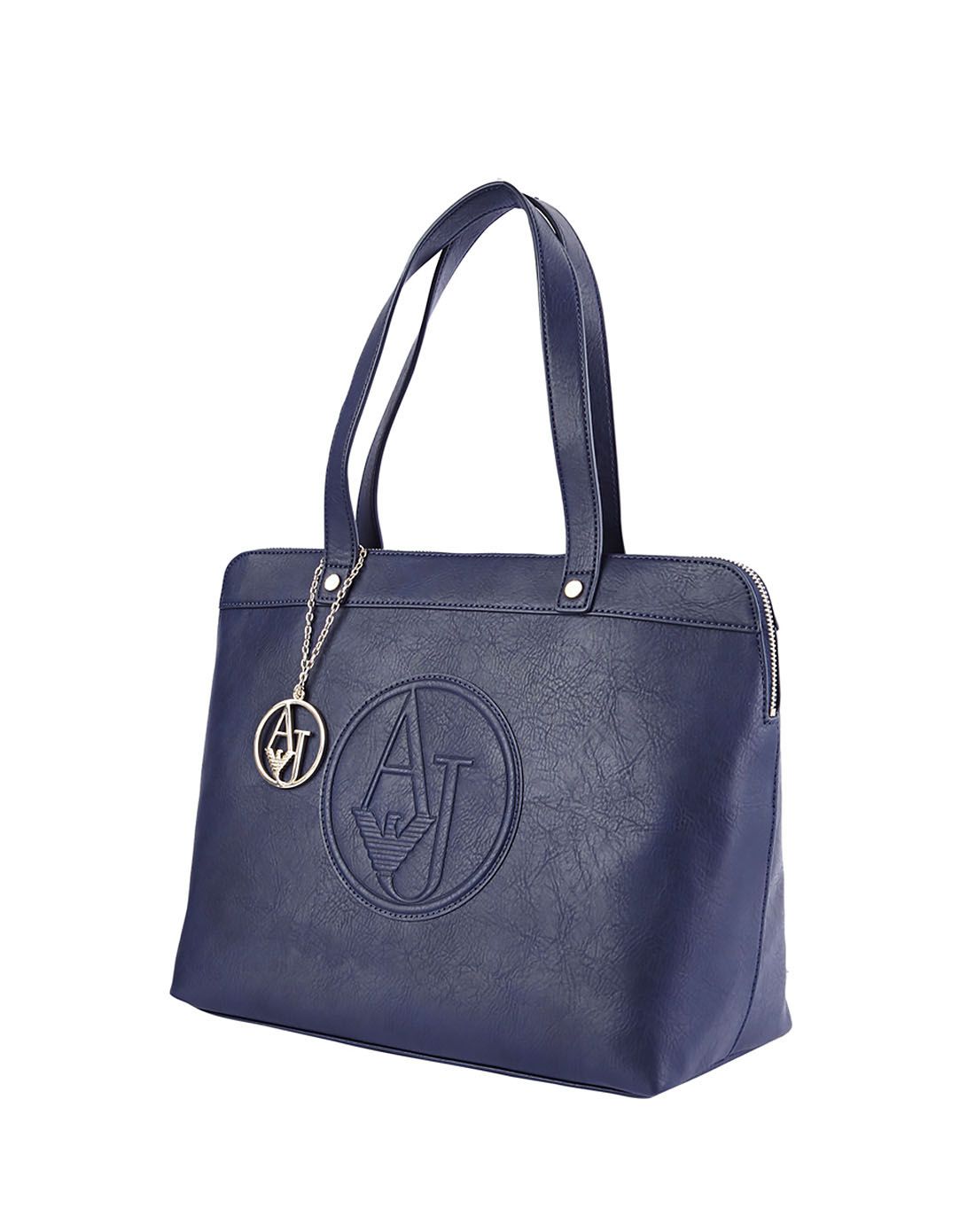 > armani jeans 女士蓝色时尚手提包