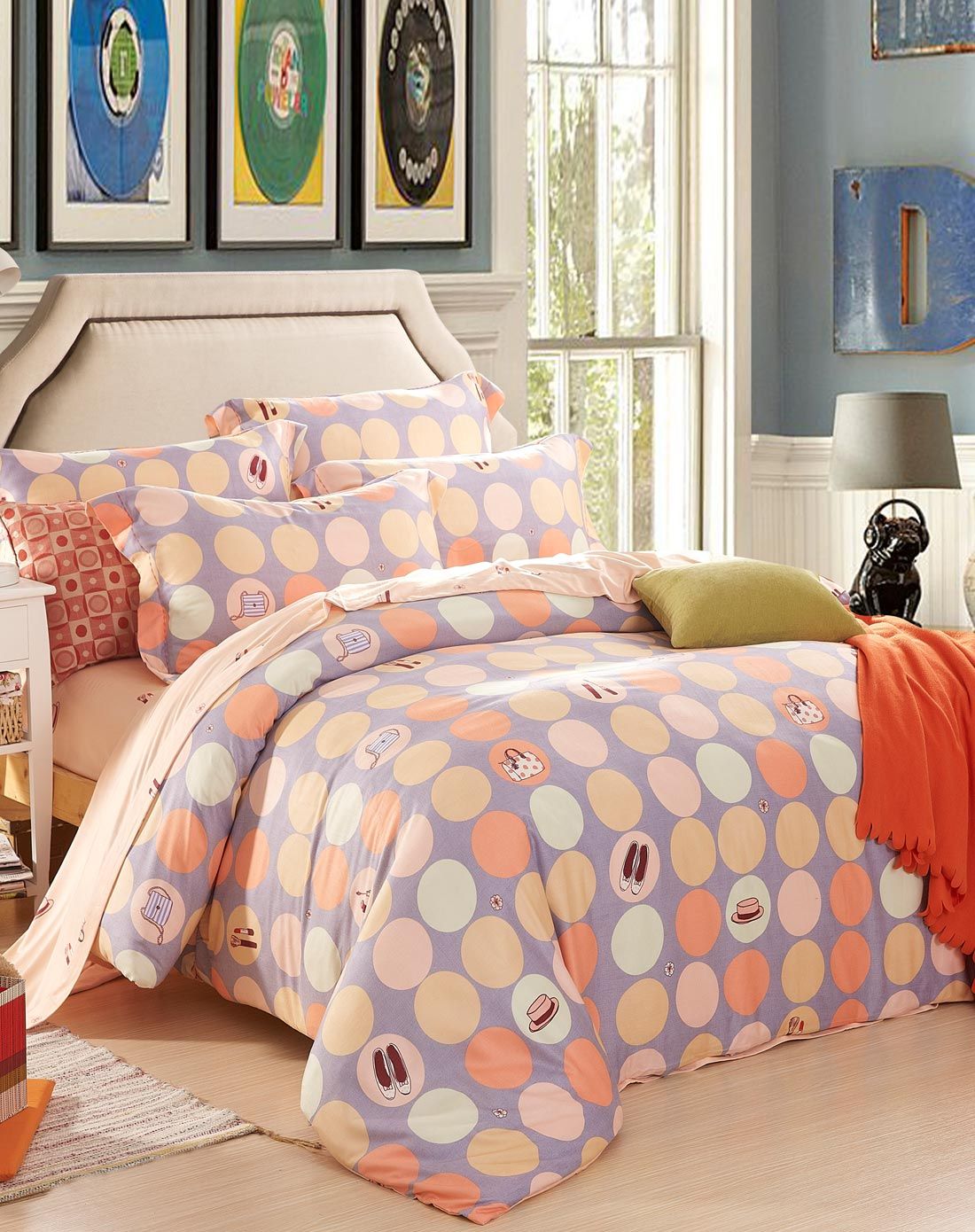 卡蓓莱kabeilai家纺专场 1.5m床精梳天丝磨毛四件套-浓情玛奇朵