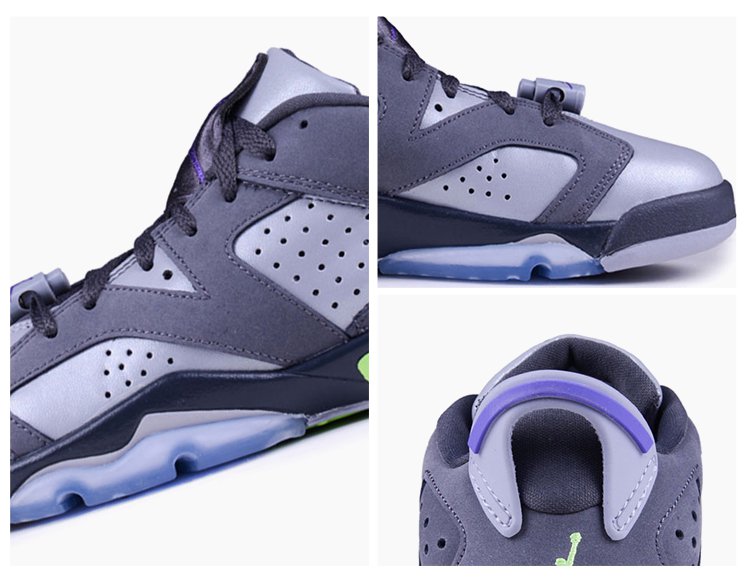 air jordan 6 dark grey low 喬6 aj6 gs運動復古鞋女768878-008