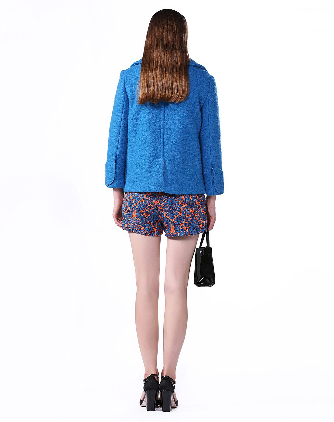 titi简约复古毛呢大衣t144d140603_唯品会