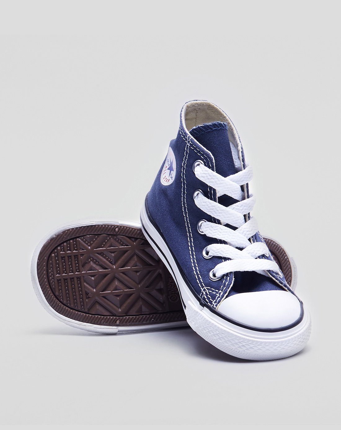 converse 中性婴童海军蓝休闲鞋