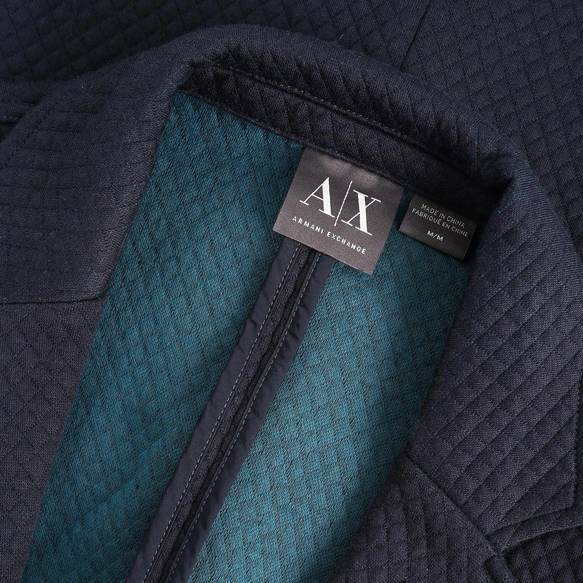 armani outlet官方店男士时尚菱格休闲西服k6m657dc103358657410_唯品