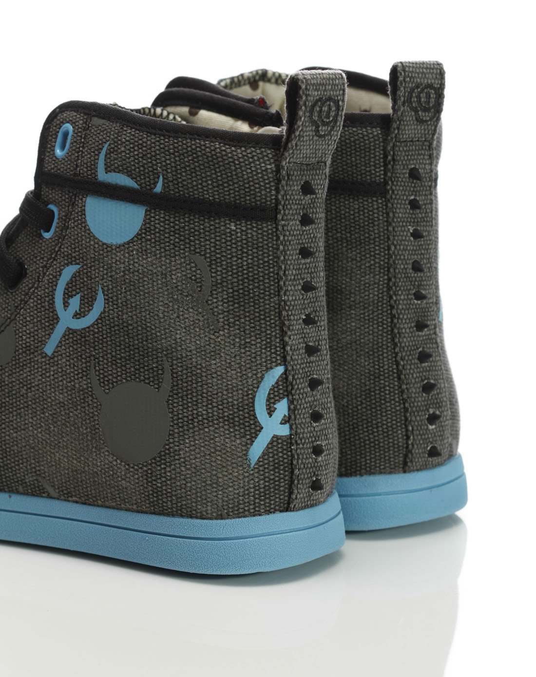 男款黑色kruzin crazy horse 疯马哈林时尚联名款做旧高筒休闲鞋