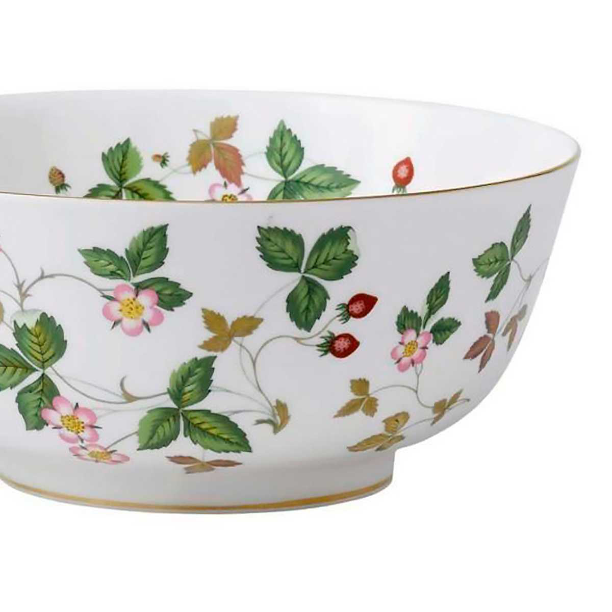 英国wedgewood野草莓色拉钵 25cm