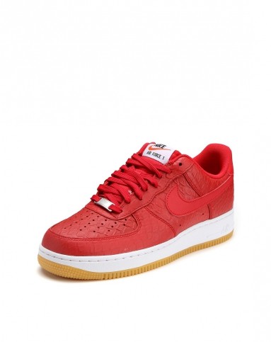 (特惠)耐克nike 耐磨防滑 男款红色运动板鞋 air force