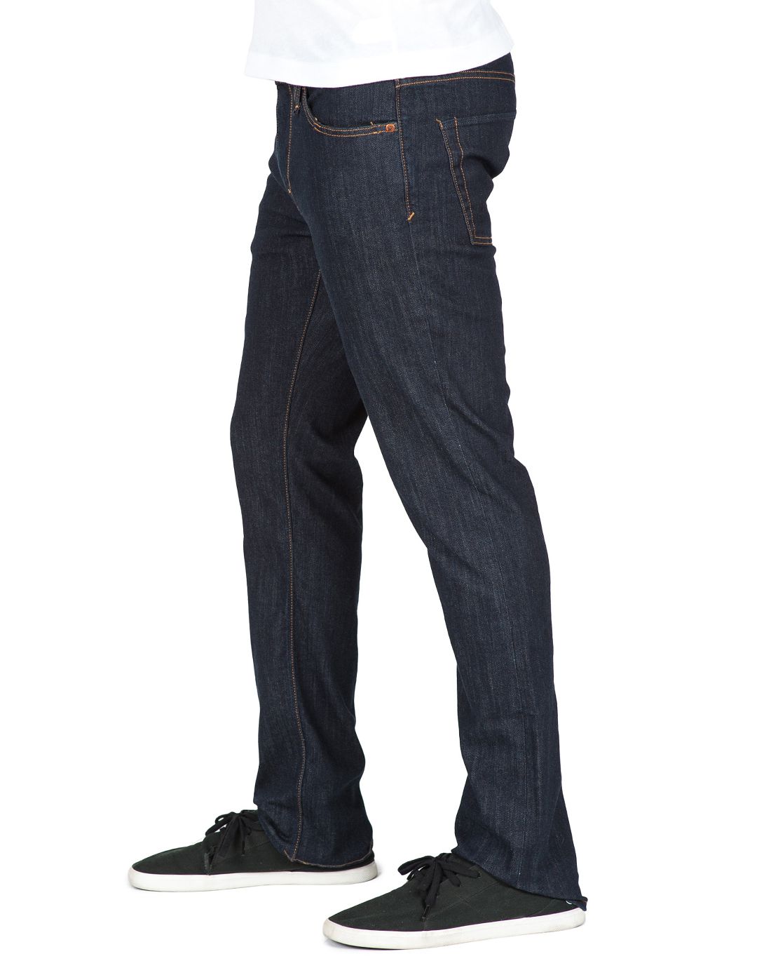 volcom男士vorta修身水洗牛仔 直筒小脚牛仔裤青年休闲长