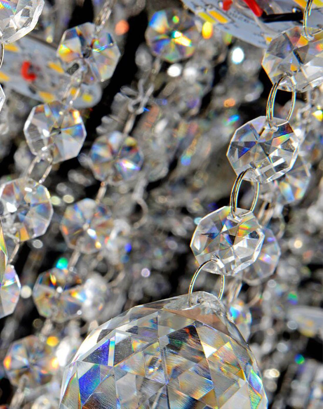 奢华贵族圆形水晶灯简艺大气