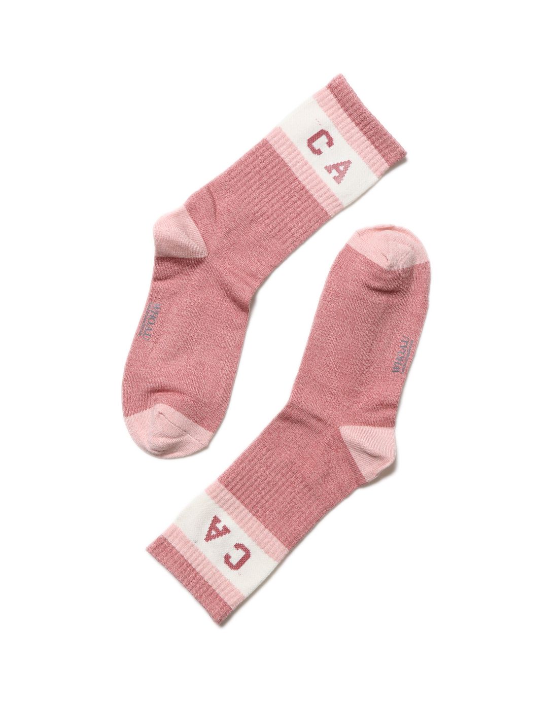 男款深粉色舒适袜子