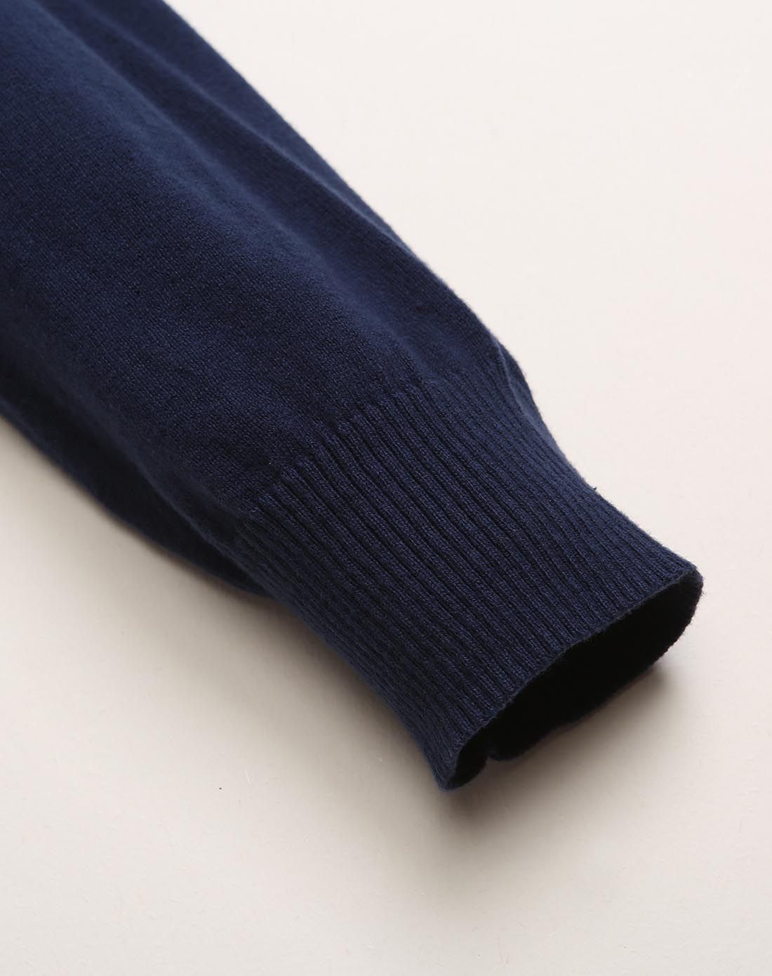 levis 男童深靛蓝套头毛衫