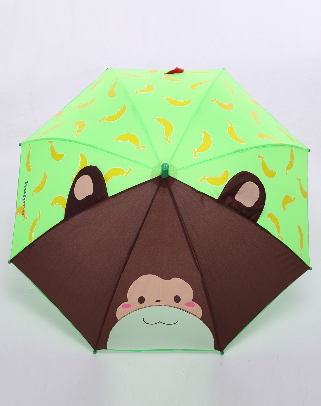 男女童猴子立体造型雨伞