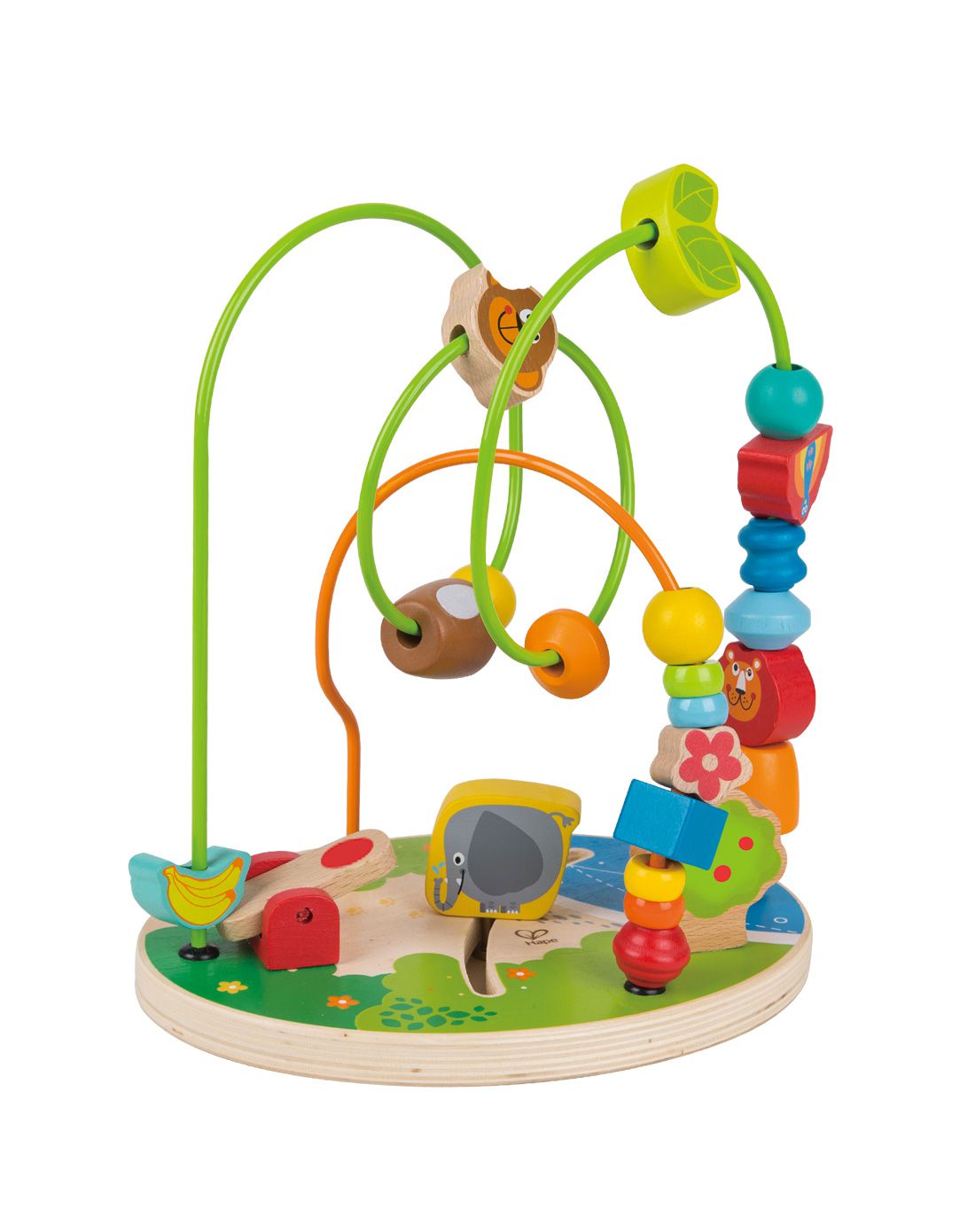 德国hape环保玩具专场德国hape1岁 串珠绕珠系列森林游乐园e8340e8340