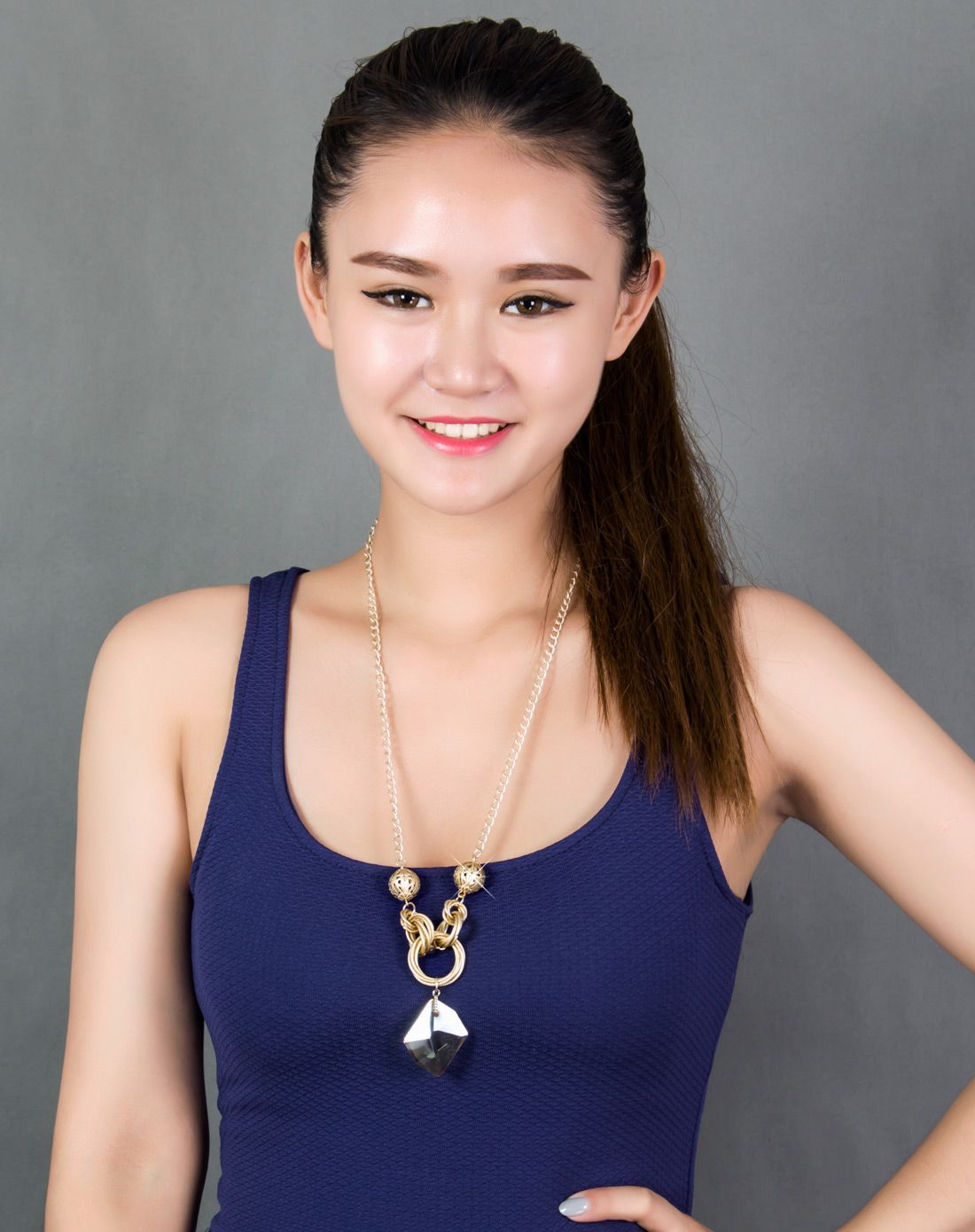 dorlan配饰专场日暮水晶项链wt009798_唯品会