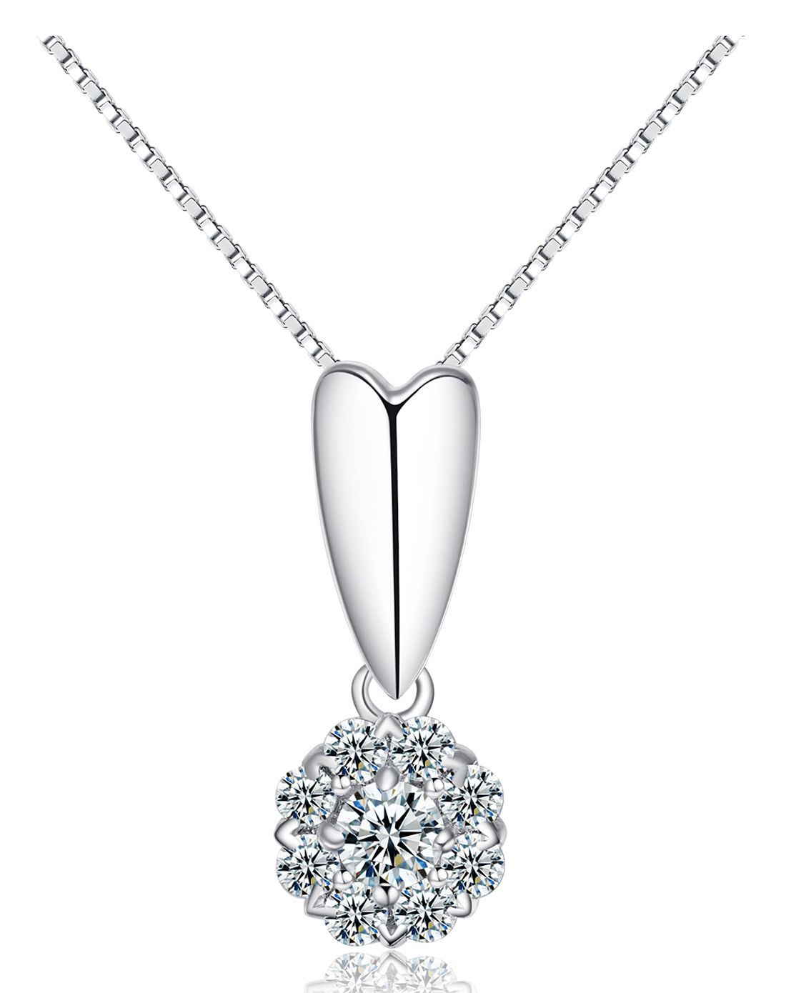 钻宝源珠宝专场18k金14分钻石吊坠(送银链)odp40046-14_唯品会