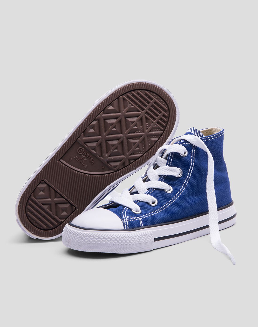 匡威converse&耐克nike童鞋专场converse 男童蓝色布面婴幼儿胶鞋7511