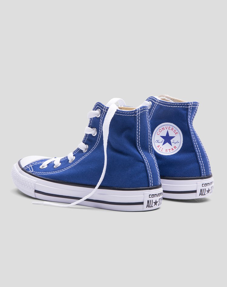 匡威converse男女童鞋专场converse 男童高帮蓝色布面童胶鞋351168c68