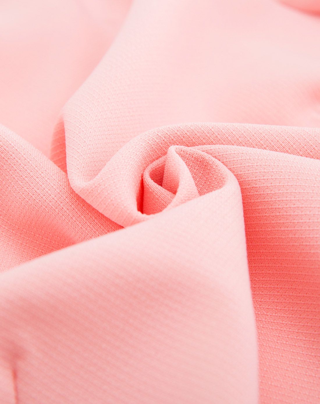 粉色甜美蕾丝花边拼接提花直筒长袖蕾丝衫