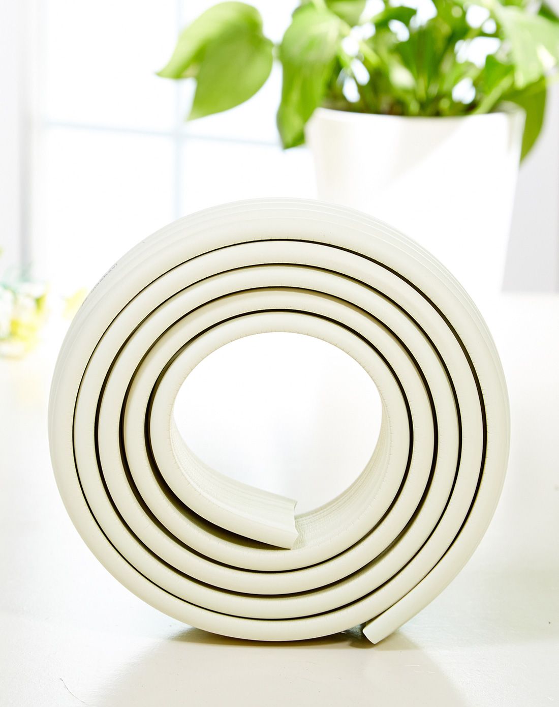 宝宝家用超宽超厚安全防撞条2条装白色