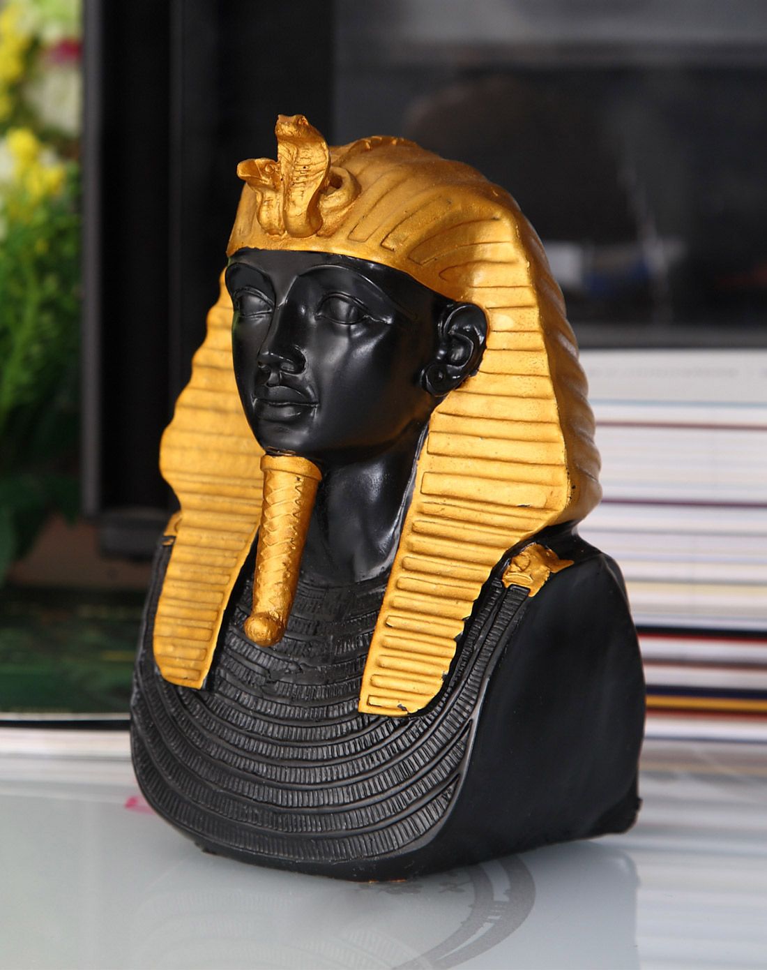 埃及法老王头像树脂摆件