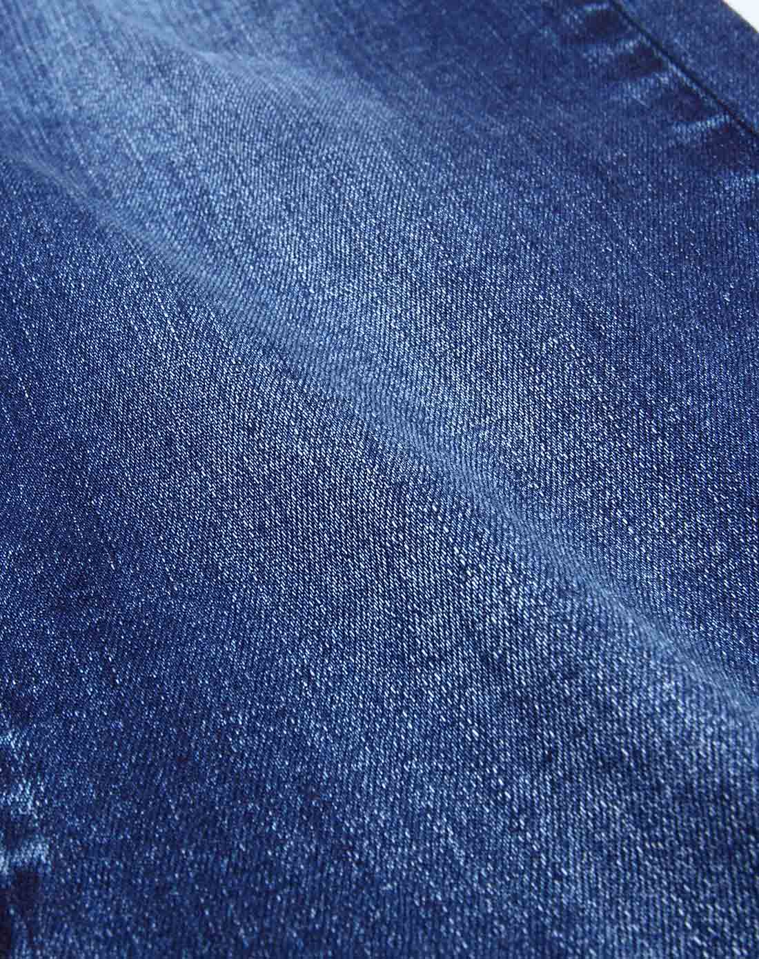 怀旧蓝复古女款喇叭裤