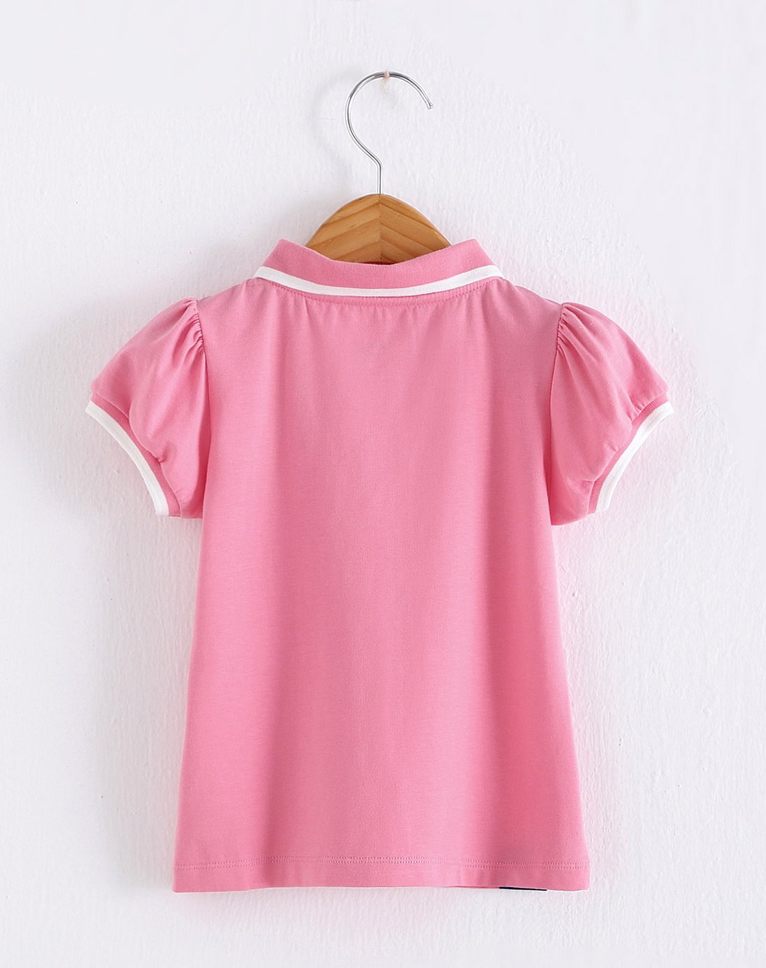 hello kitty女童蜜粉色短袖polo衫k661163a20_唯品会