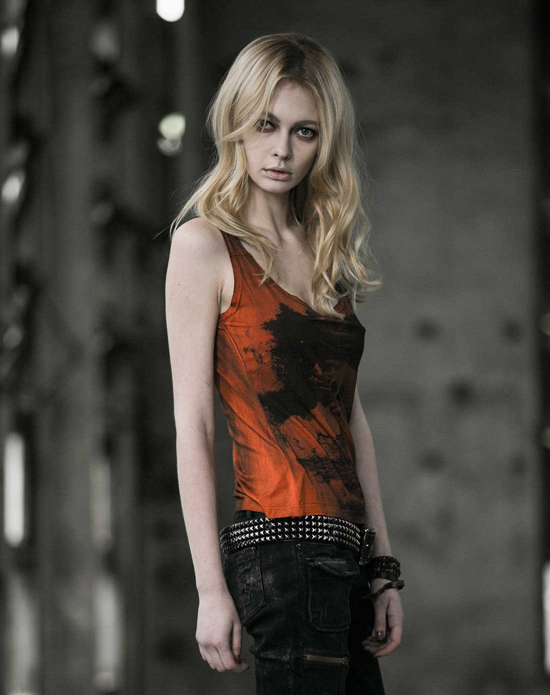 punk rave原创暗黑时尚女神专场小背心vt-349for_唯品会