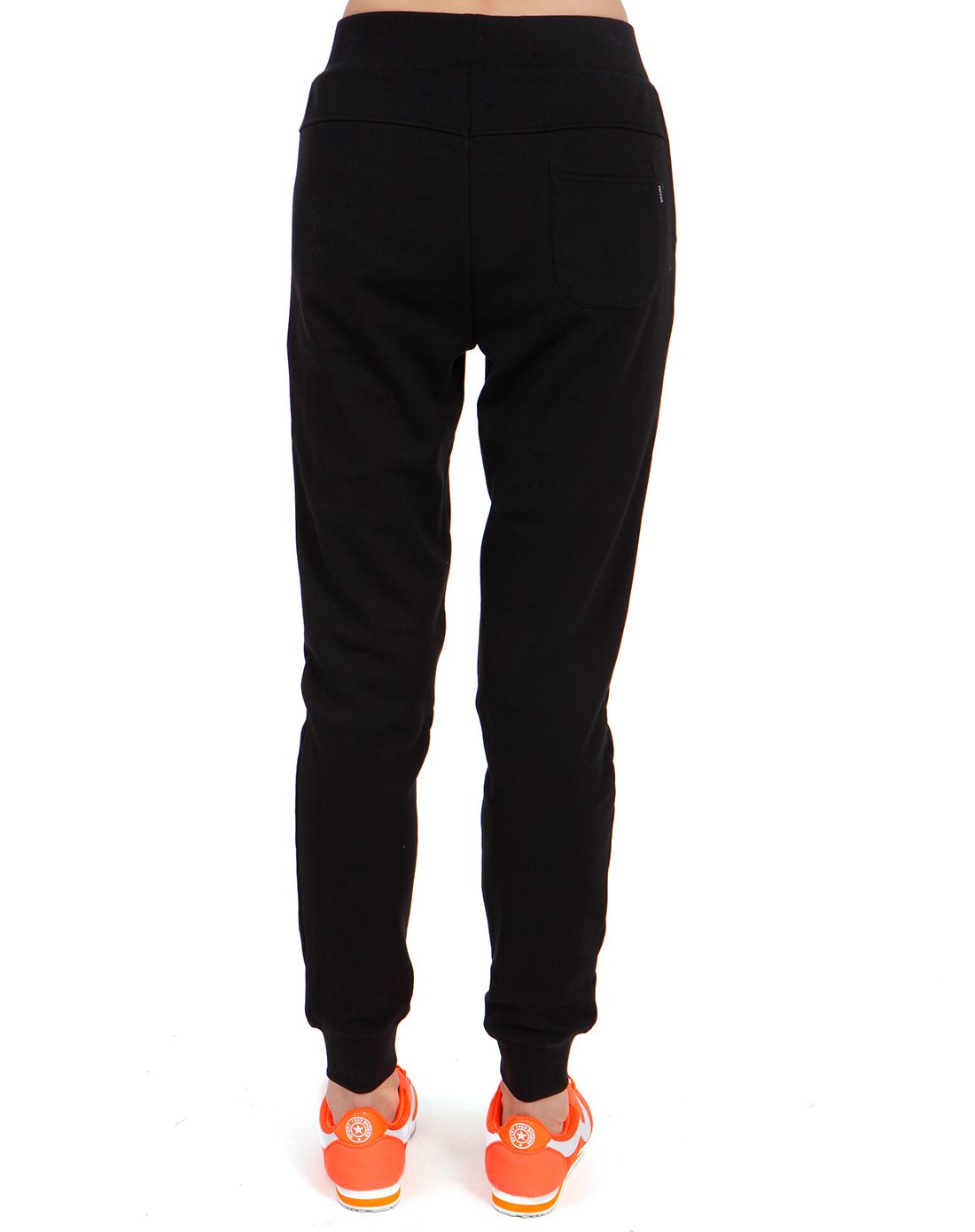 运动舒适 女式黑色运动裤 时尚休闲