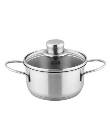 德国菲仕乐阿卡娜19cm红色铸铁锅2l 4件组