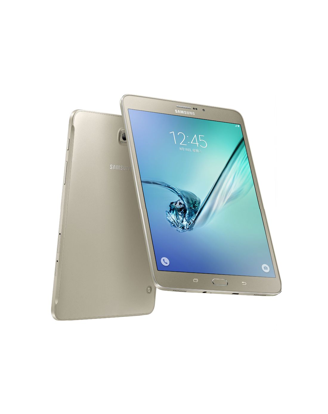 时尚达人数码—三星数码专场直发货t710棕8英寸八核32g赠皮套贴膜tabs