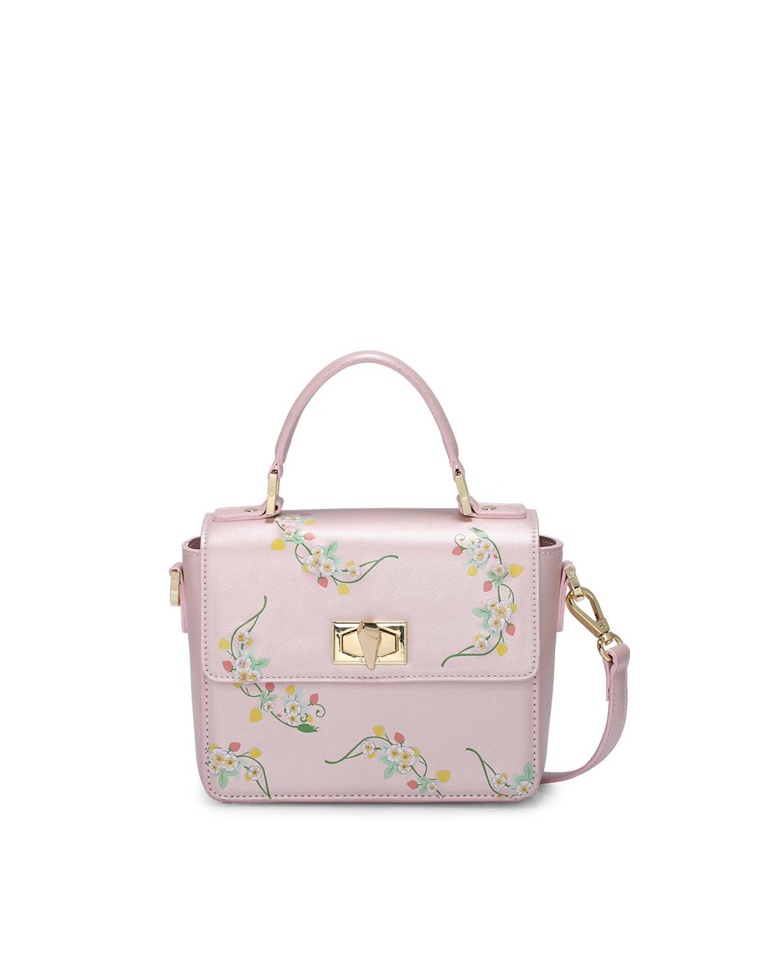 和他约会系列 香榭丽粉手提包