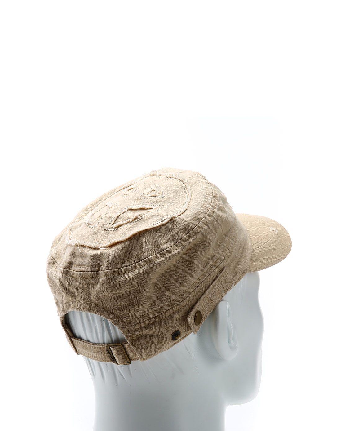 舒适透气 男款卡其色帽子