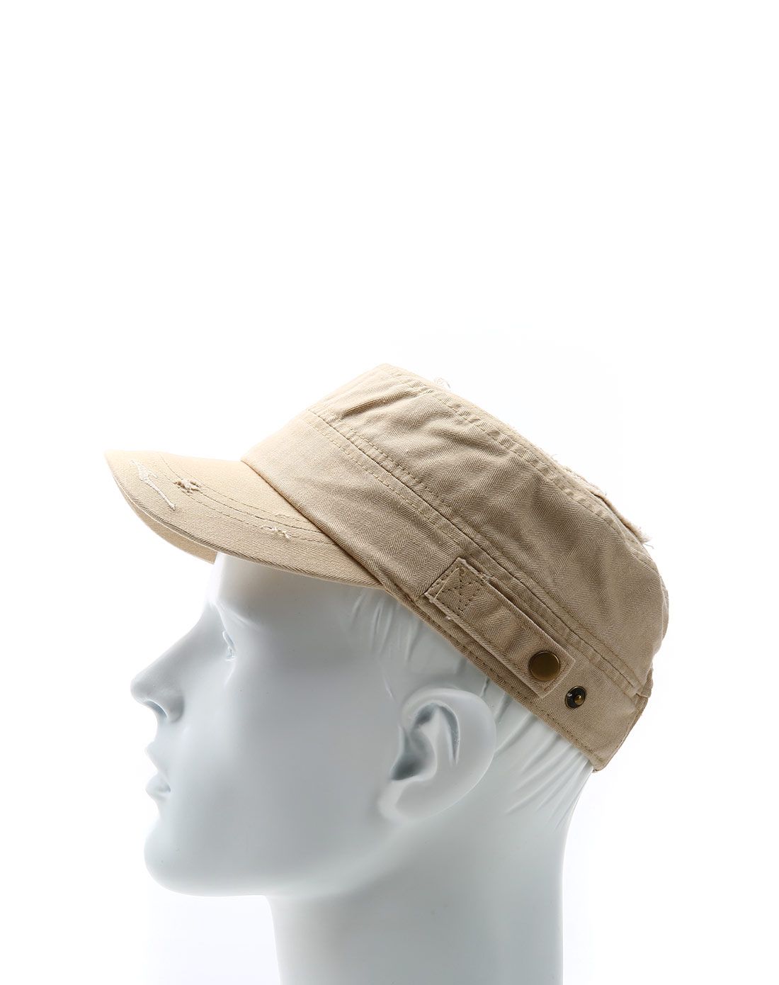 舒适透气 男款卡其色帽子