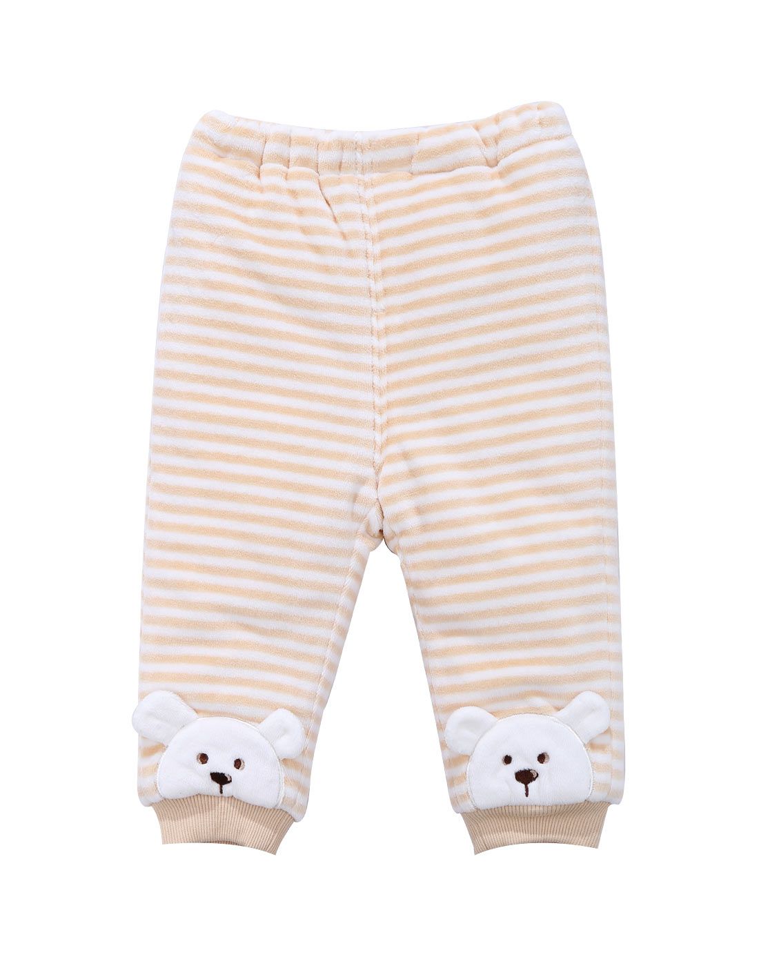 中性浅咖啡铺棉合裆裤