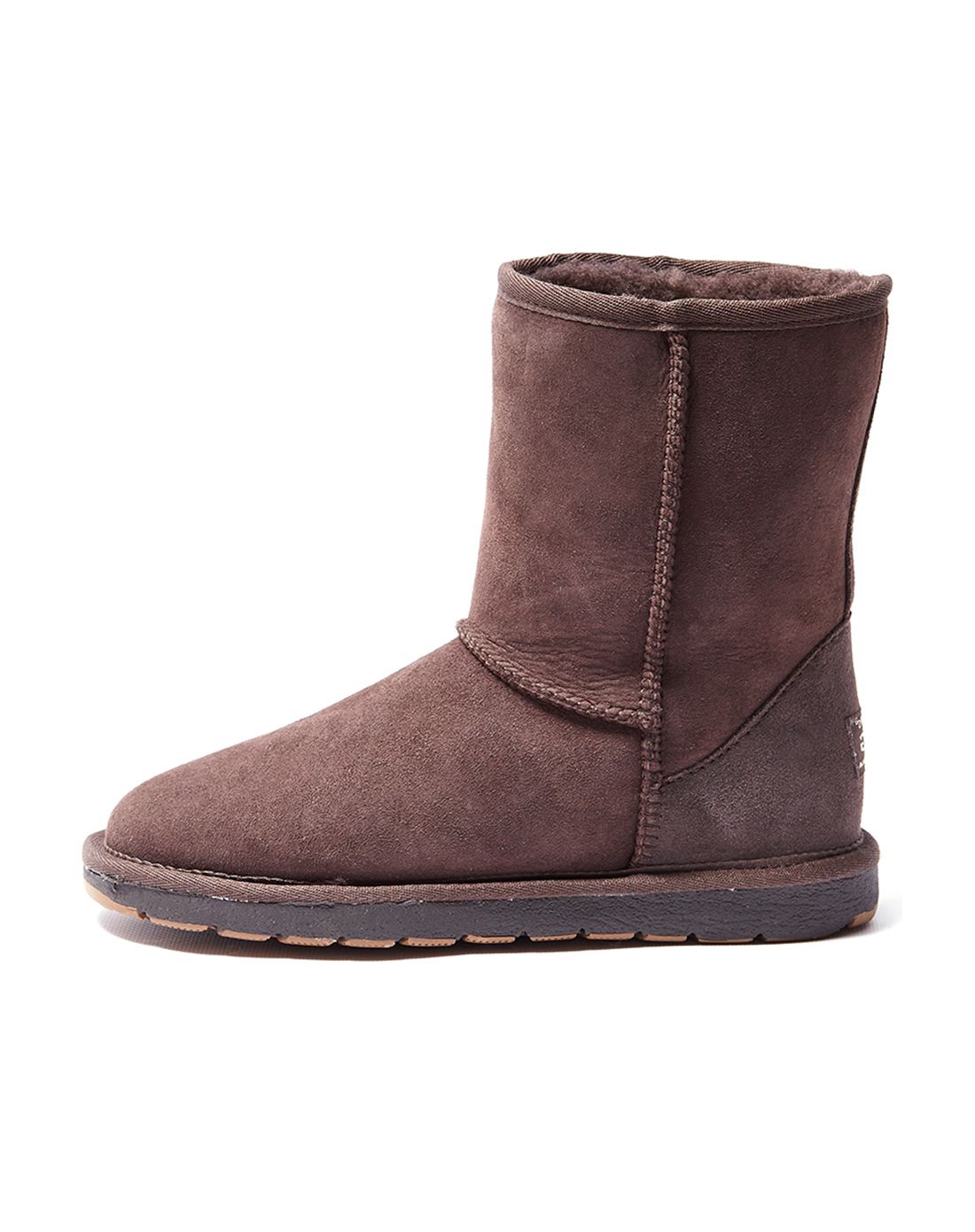 shearers ugg 澳大利亚羊皮羊毛一体雪地靴 咖啡色