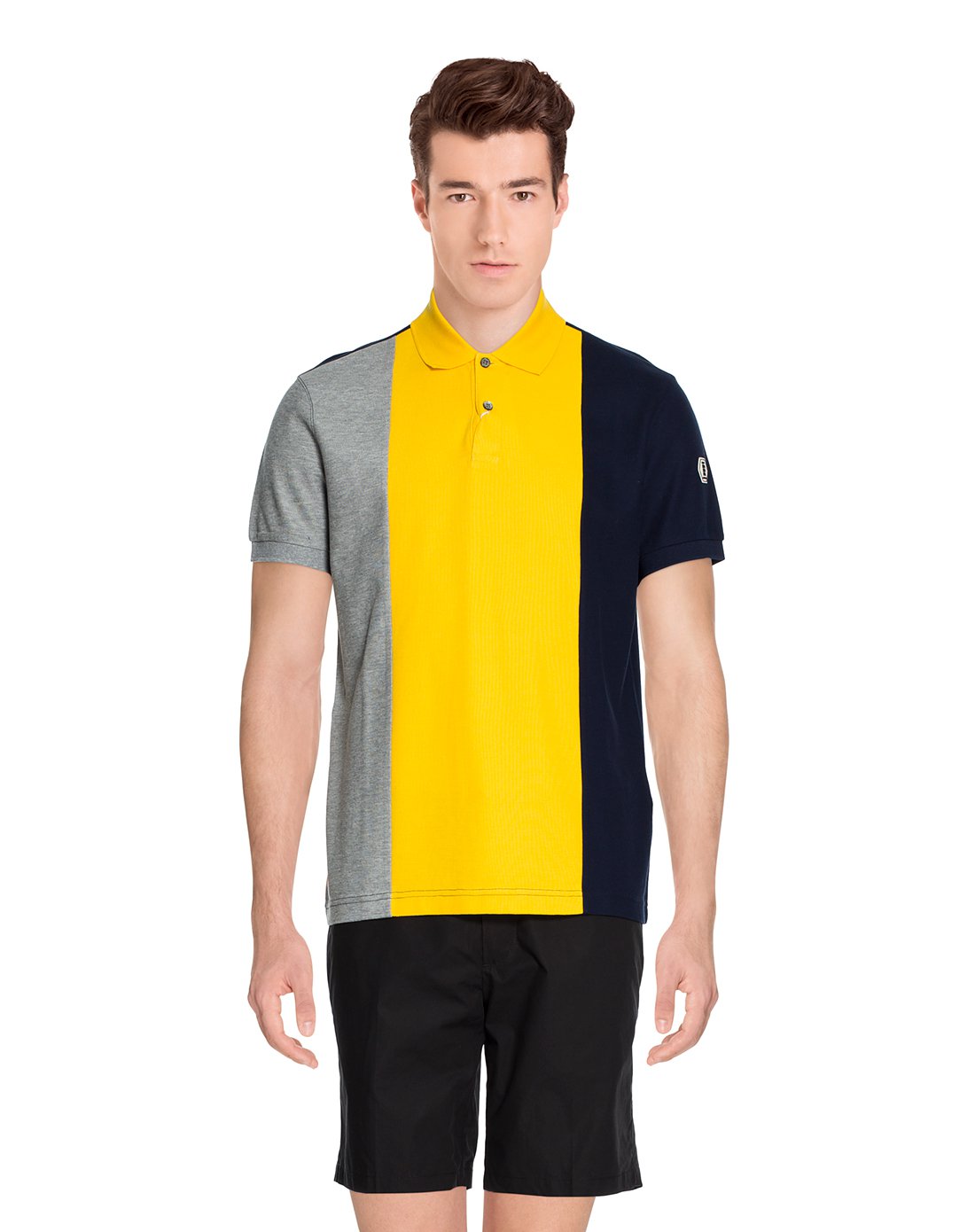 百年英伦范 kent&curwen男士春装 男款黄/灰/深蓝色纯棉polo衫k33h9c