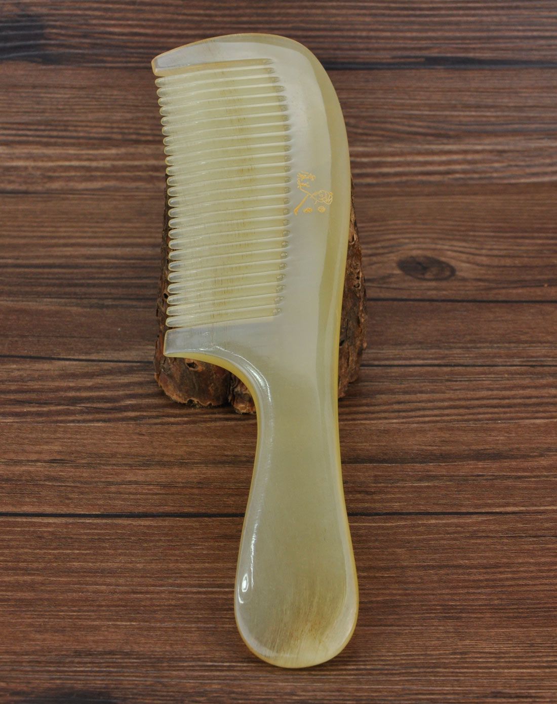 虞美人 天然黄牛角梳子 大号款 常规款