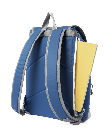 休闲系列男女通用蓝色单袋背包