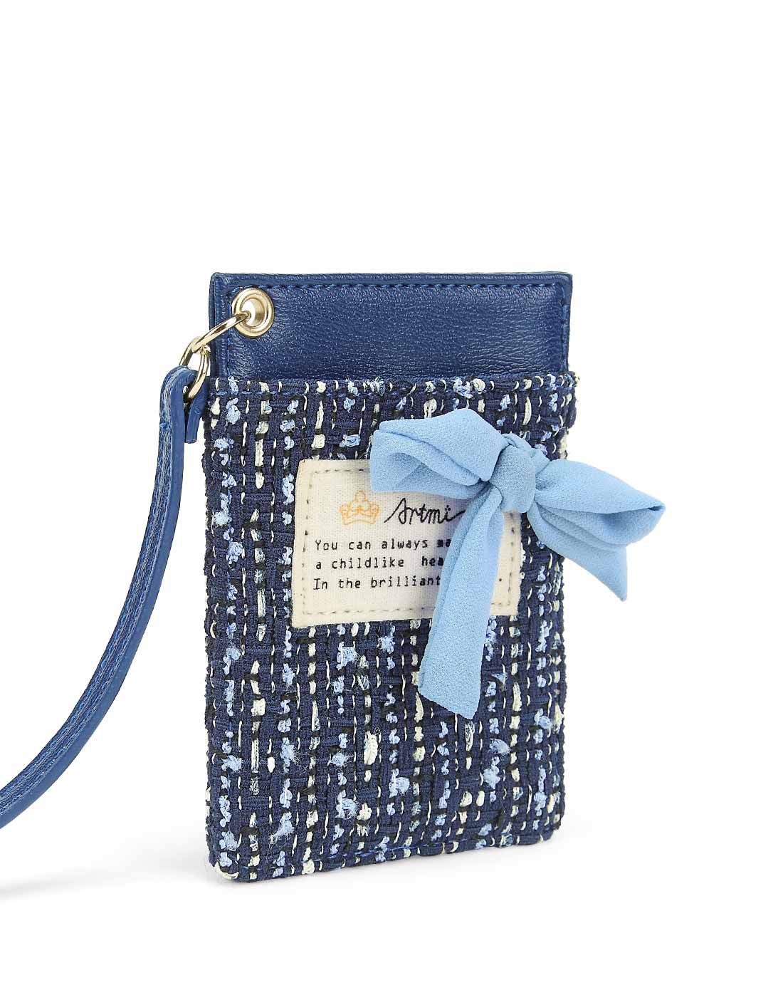 温莎蓝日韩复古卡包甜美小零钱包