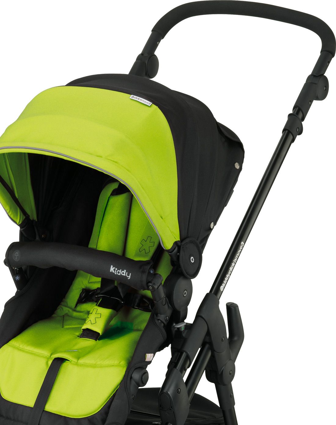 kiddy奇蒂儿童推车随心动3代6个月-4岁青苹果