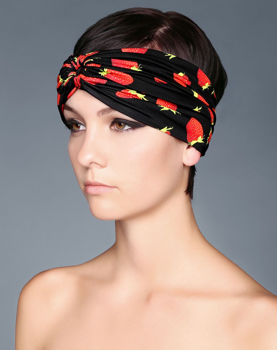 时尚百搭 女款花色发带 造型必备