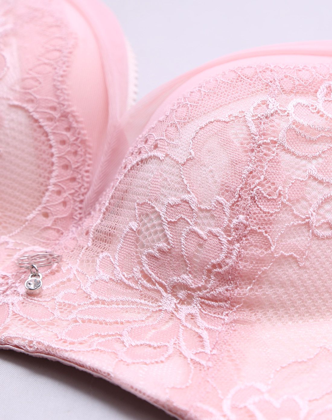 无钢圈粉色怡静佳人舒适聚拢中厚杯文胸