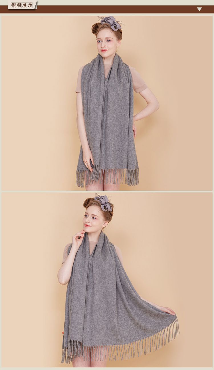 warmer围巾专场 la warmer 经典英伦纯情羊毛加厚保暖围巾披肩 品牌