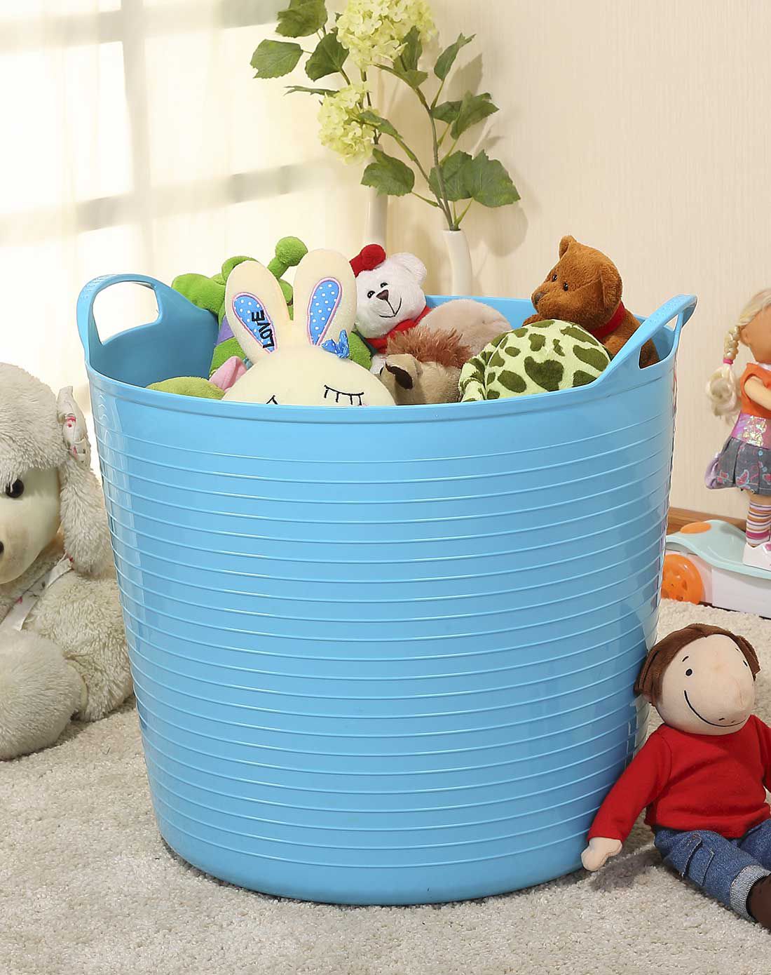 混色大号多用桶两只装