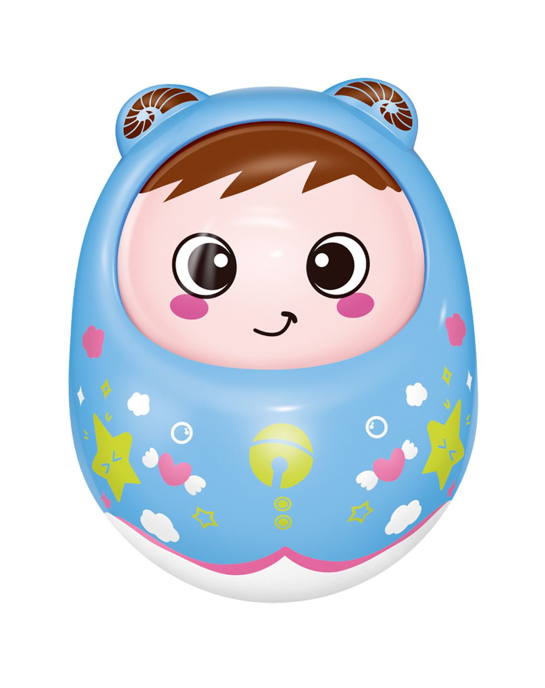 【2件起售】q娃益智不倒翁 颜色随机发