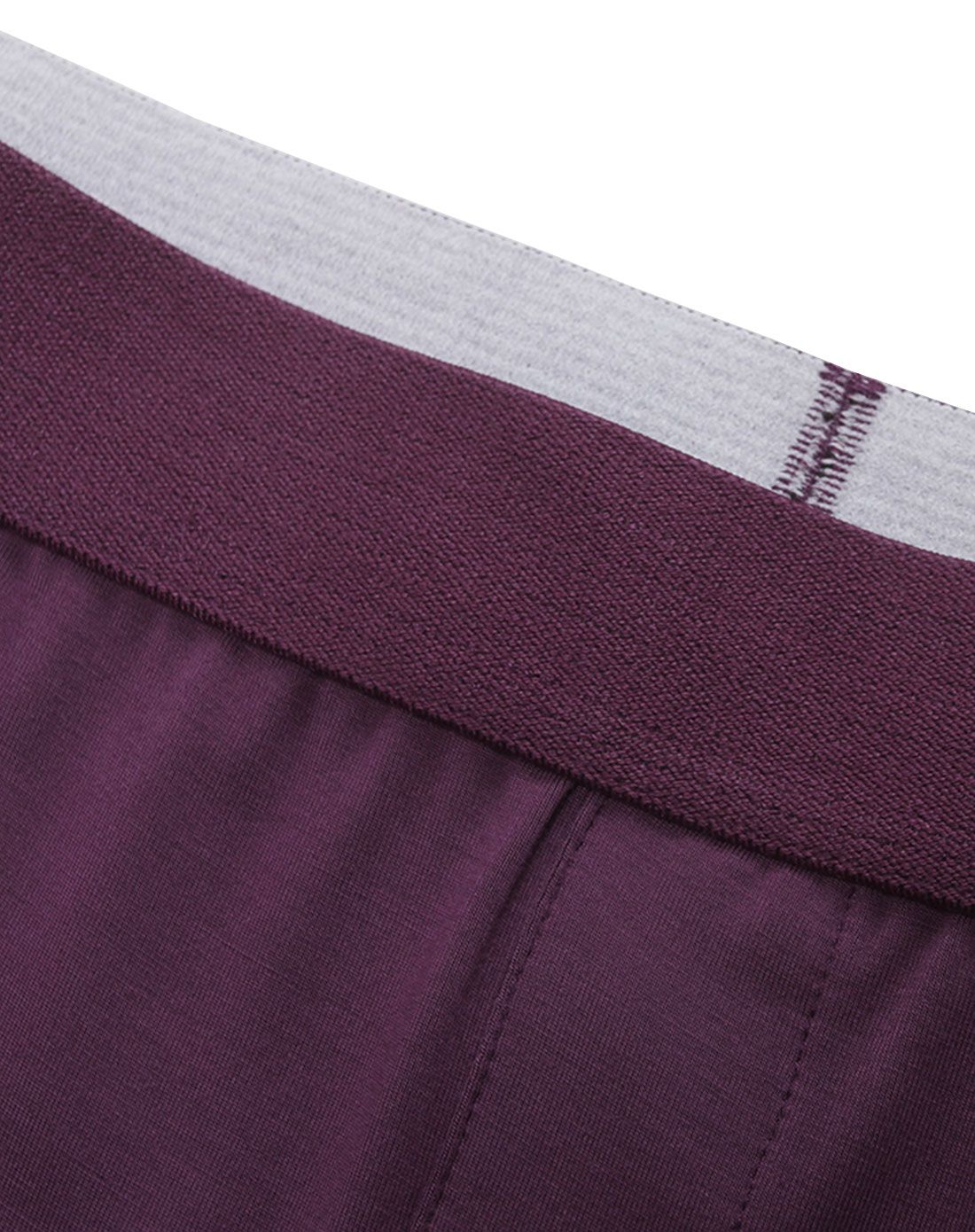 男款紫色兰精莫代尔印花吸湿内衣套装