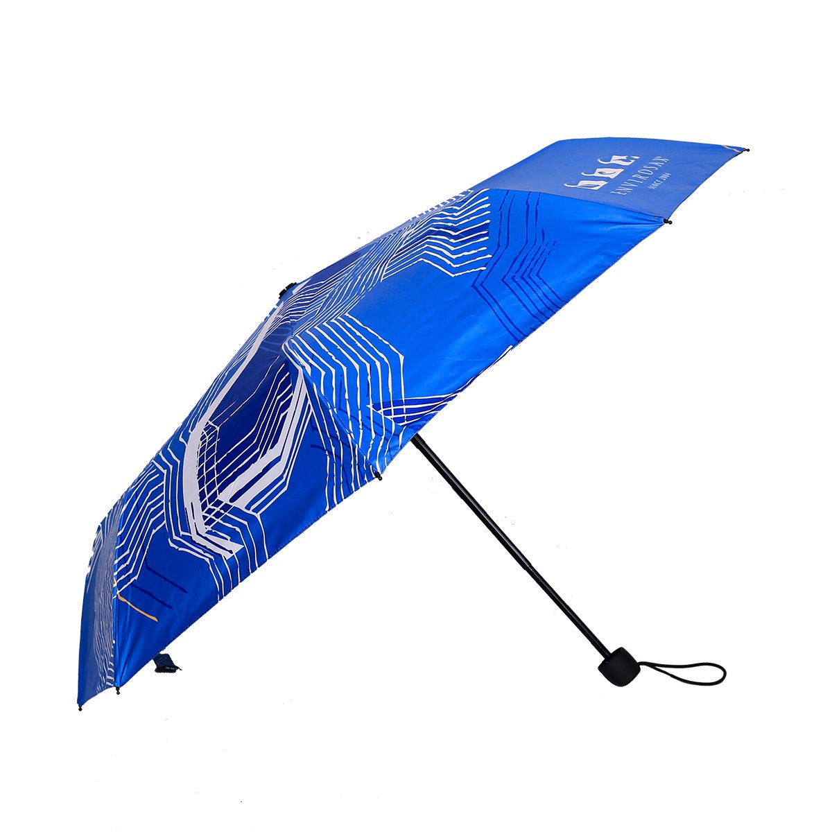 澳洲envirosax 海摊亭阁系列晴雨两用伞推拉折叠伞 - 蓝色波纹95cm